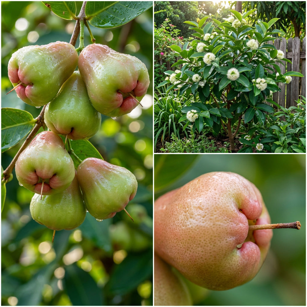 Graines de Pommes Roses – Variété Ancienne Non-OGM, Graines à Haute Germination pour Planter des Pommes d'Eau Juteuses