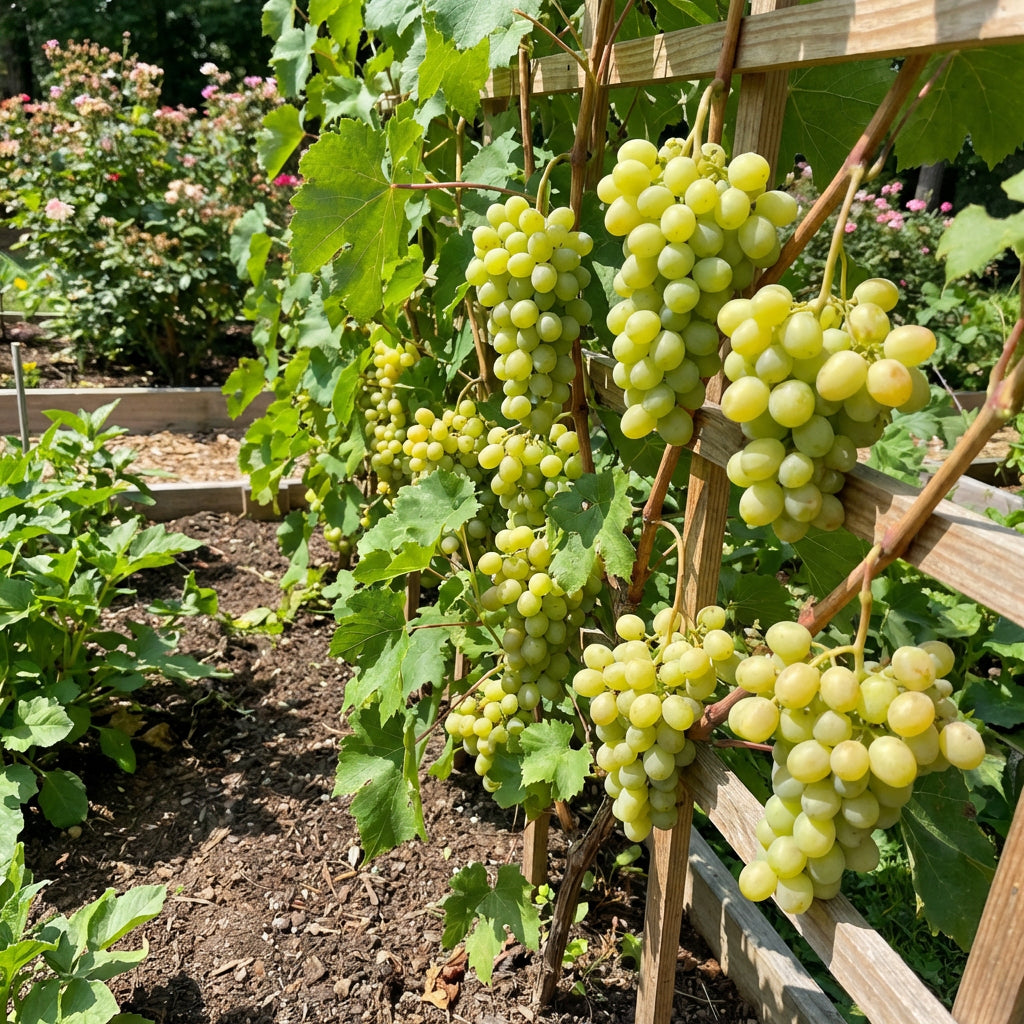 Graines de Raisins Vieux-Crûs en Barbe à Papa (Vitis vinifera) pour Culture en Jardin