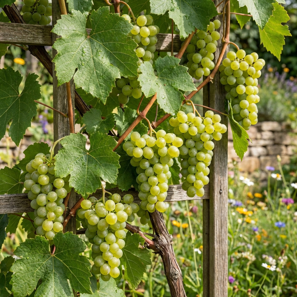 Graines de Raisins Vieux-Crûs en Barbe à Papa (Vitis vinifera) pour Culture en Jardin