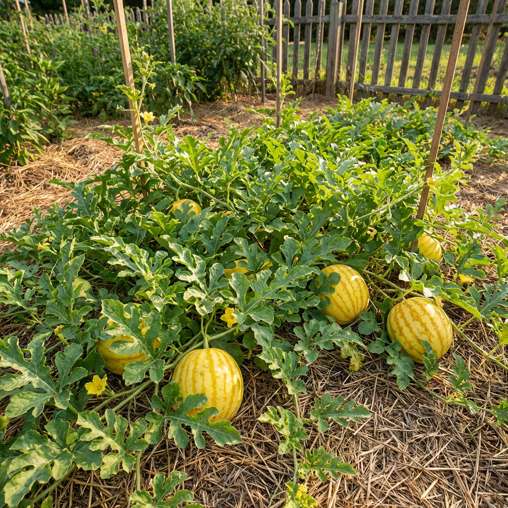 植え付け用黄色スイカの種子 – 甘い黄色の果肉の伝統的な園芸品種