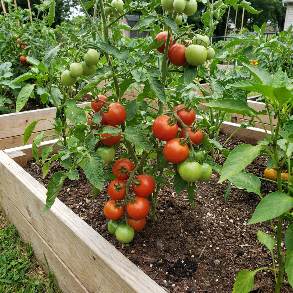 Graines de Tomate Hybride Phoenix pour Plantation – Variété de Jardin à Haut Rendement avec Excellente Germination