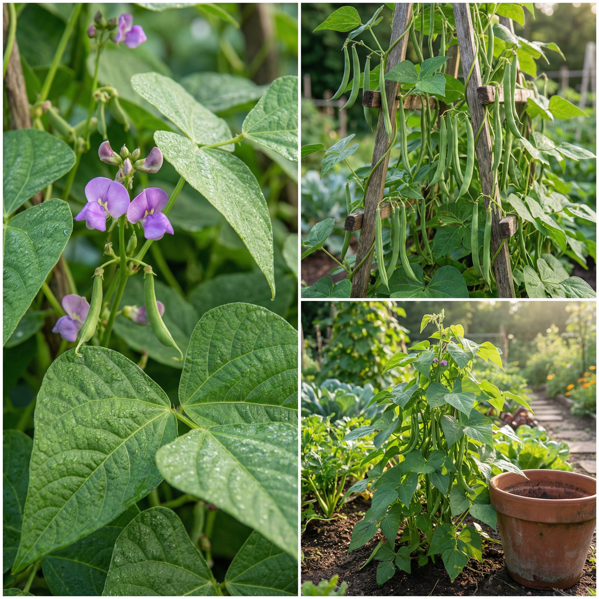Grüne Bohnensamen für den Hausgarten – Einfach anzubauen, ertragreiche Pflanzen