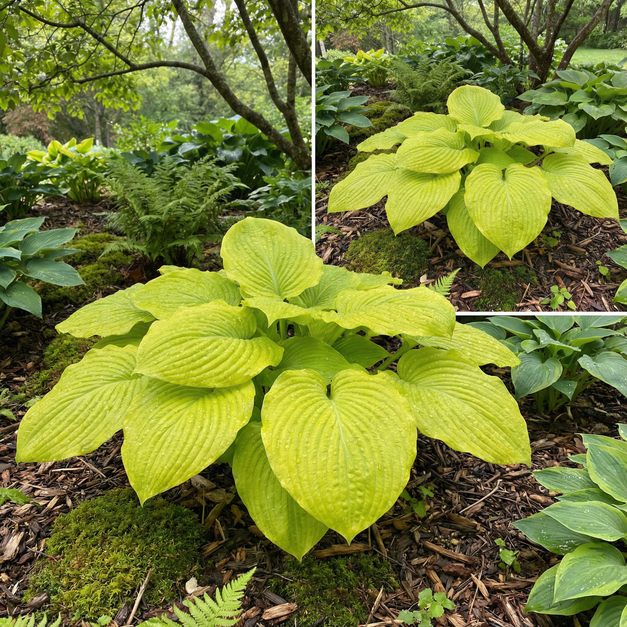 Semillas de Hosta para Plantar – Variedad de Follaje de Hosta spp., Planta Perenne de Sombra, Heredada, No OGM