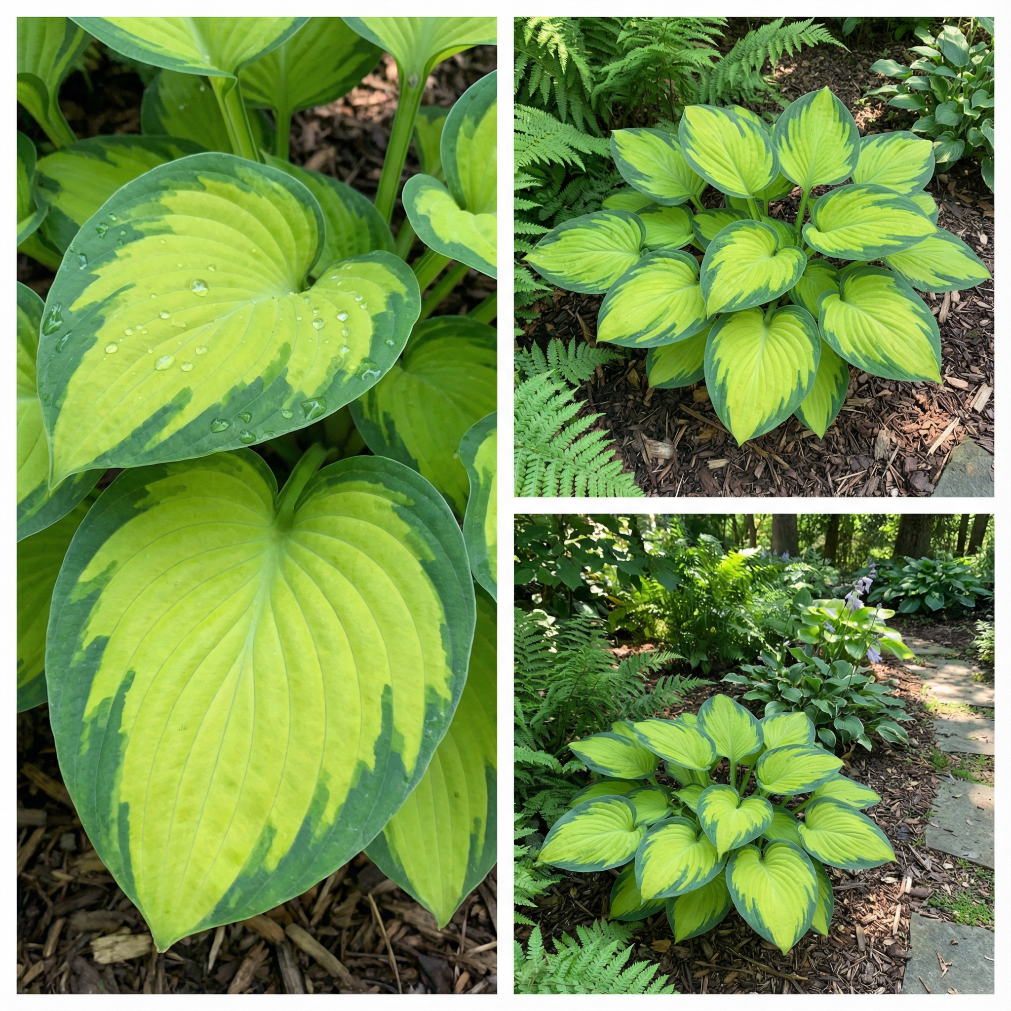 Semillas de Hosta para Plantar – Variedad de Follaje de Hosta spp., Planta Perenne de Sombra, Heredada, No OGM