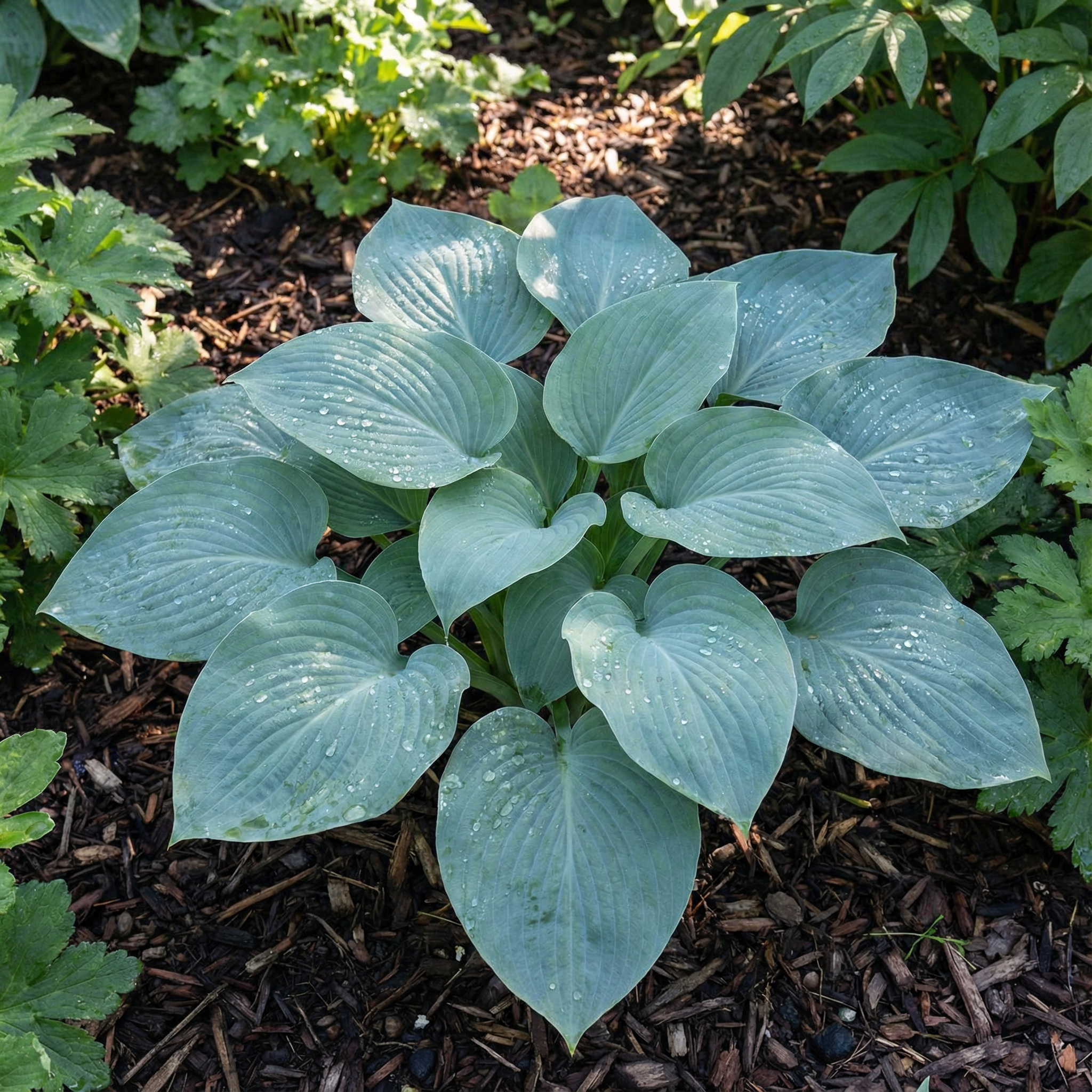 Semillas de Hosta para Plantar – Variedad de Follaje de Hosta spp., Planta Perenne de Sombra, Heredada, No OGM