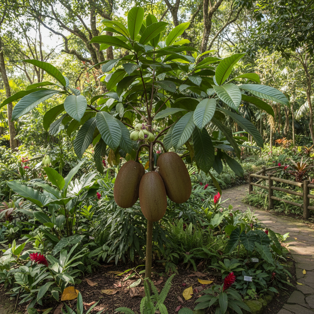 Cupuaçu Exotic Fruit Seeds (Theobroma grandiflorum) – Tropical Tree for Garden Cultivation