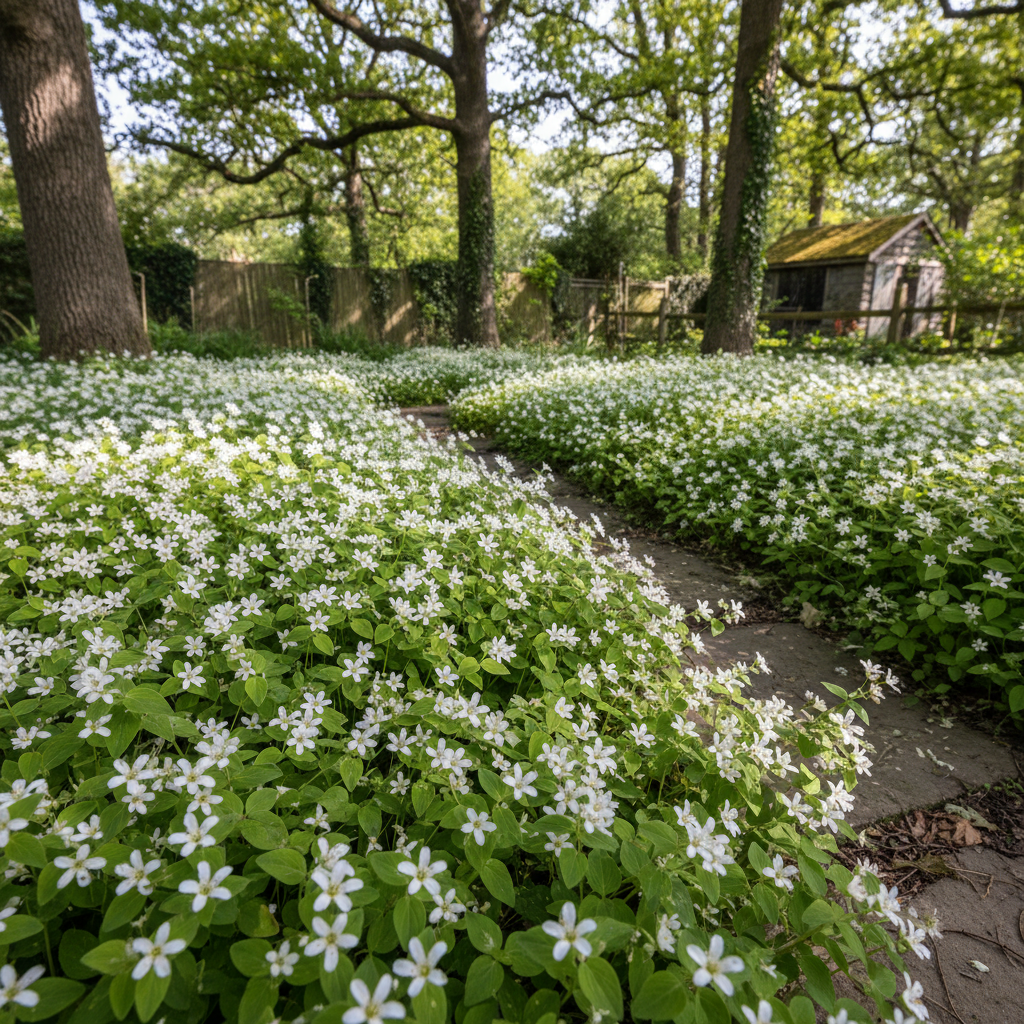 Semi di Galium odoratum, Dolce Asperula – Pianta Aromatica a Bassa Crescita per Aiuole