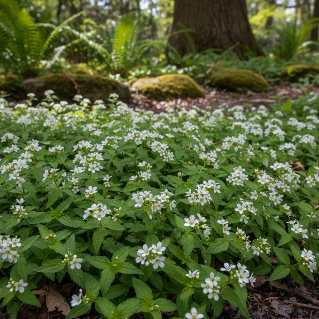 Semi di Galium odoratum, Dolce Asperula – Pianta Aromatica a Bassa Crescita per Aiuole
