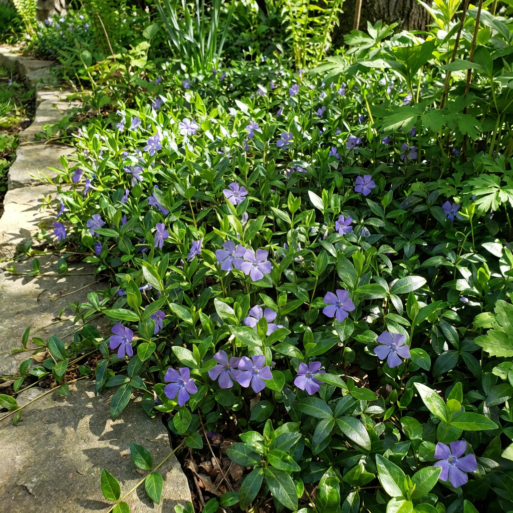 Semillas de flor de Vinca menor (Vinca minor) - Flores perennes de fácil cultivo