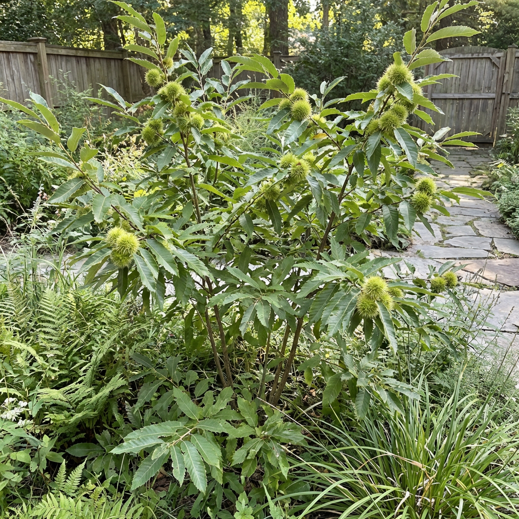 Chinquapin Chestnut (Castanea pumila) Tree Seeds for Planting – Hardy Edible Nut Tree