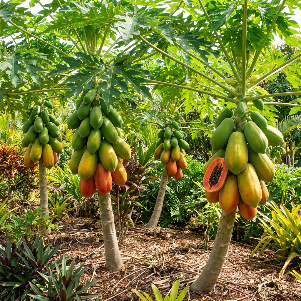 Semi di Frutto Papaya Donna Rossa per Piantare – Semi da Orto Biologici Eredità Non OGM ad Alta Germinazione