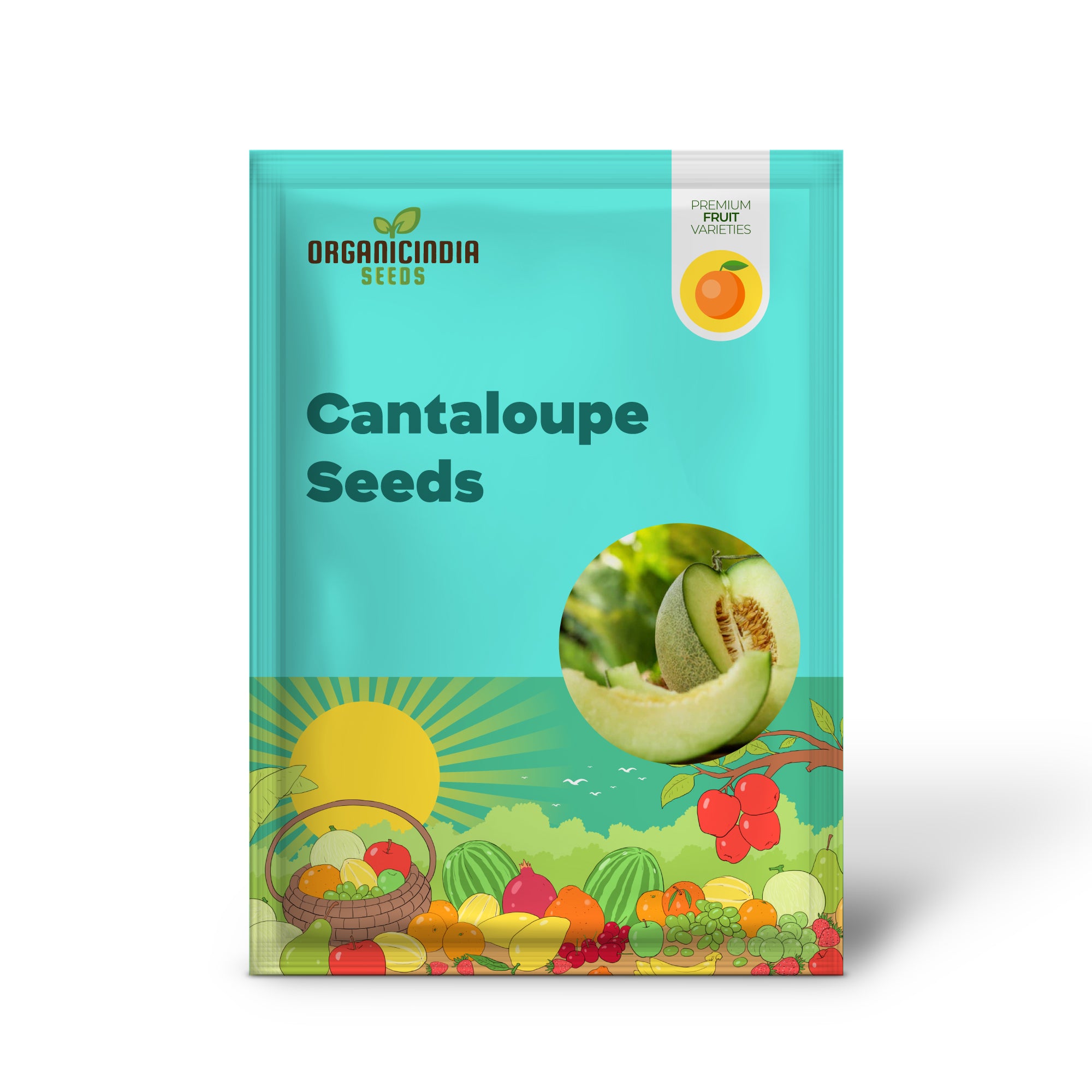 Green Flesh Rocky Ford Cantaloupe seed packet