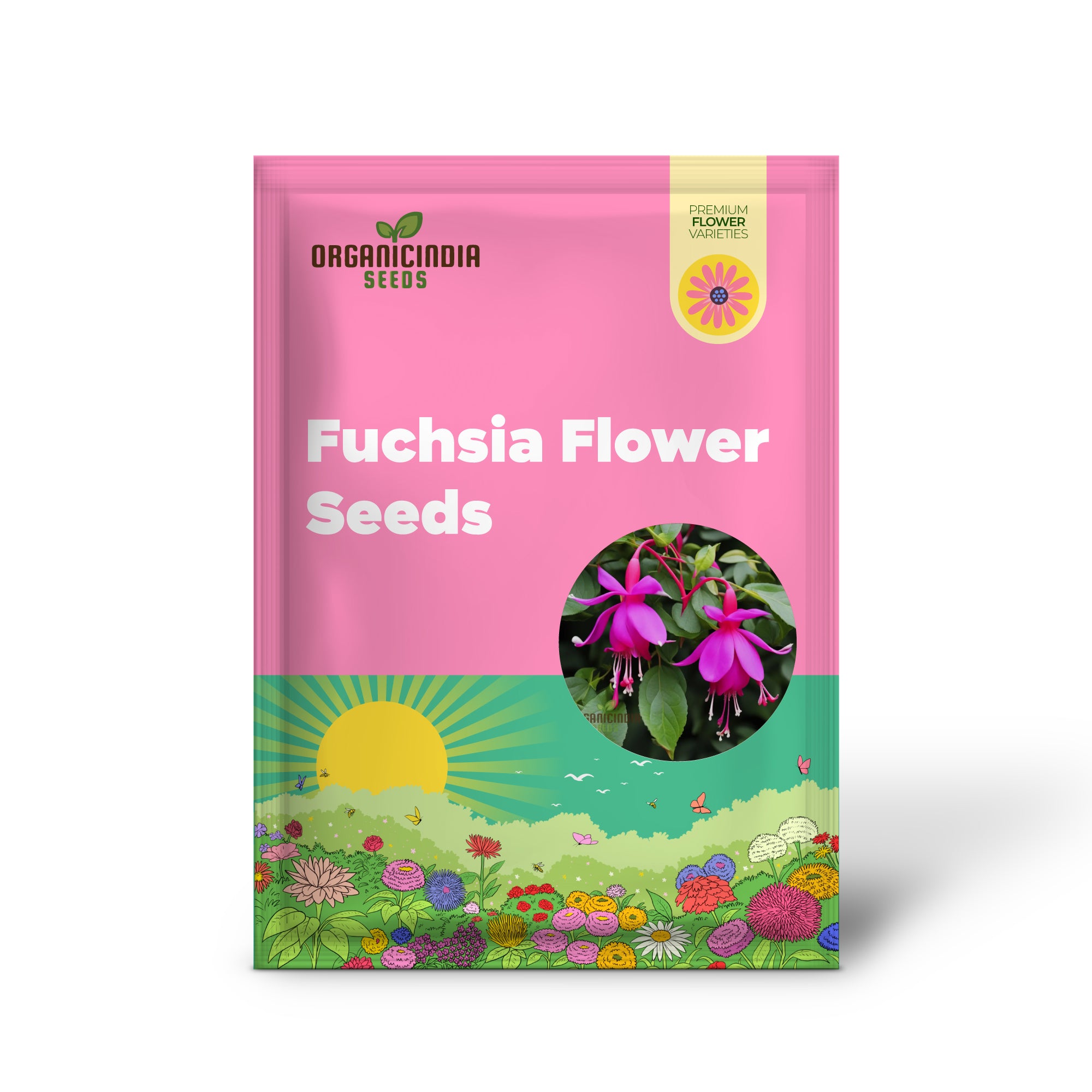 Fuchsia Flower Seeds for Hanging Basket Gardening