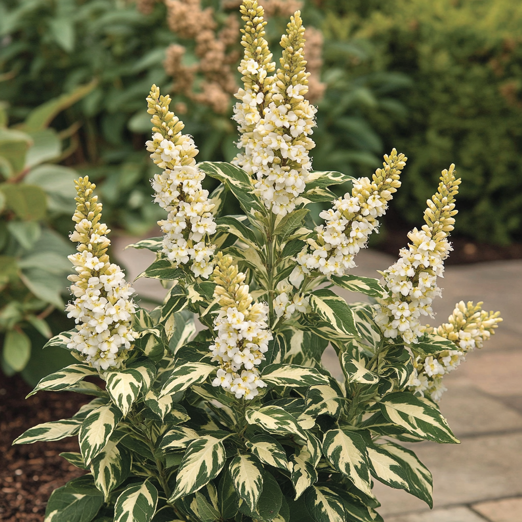 Harlequin Butterfly Bush Seeds Buddleja davidii Variegated Foliage