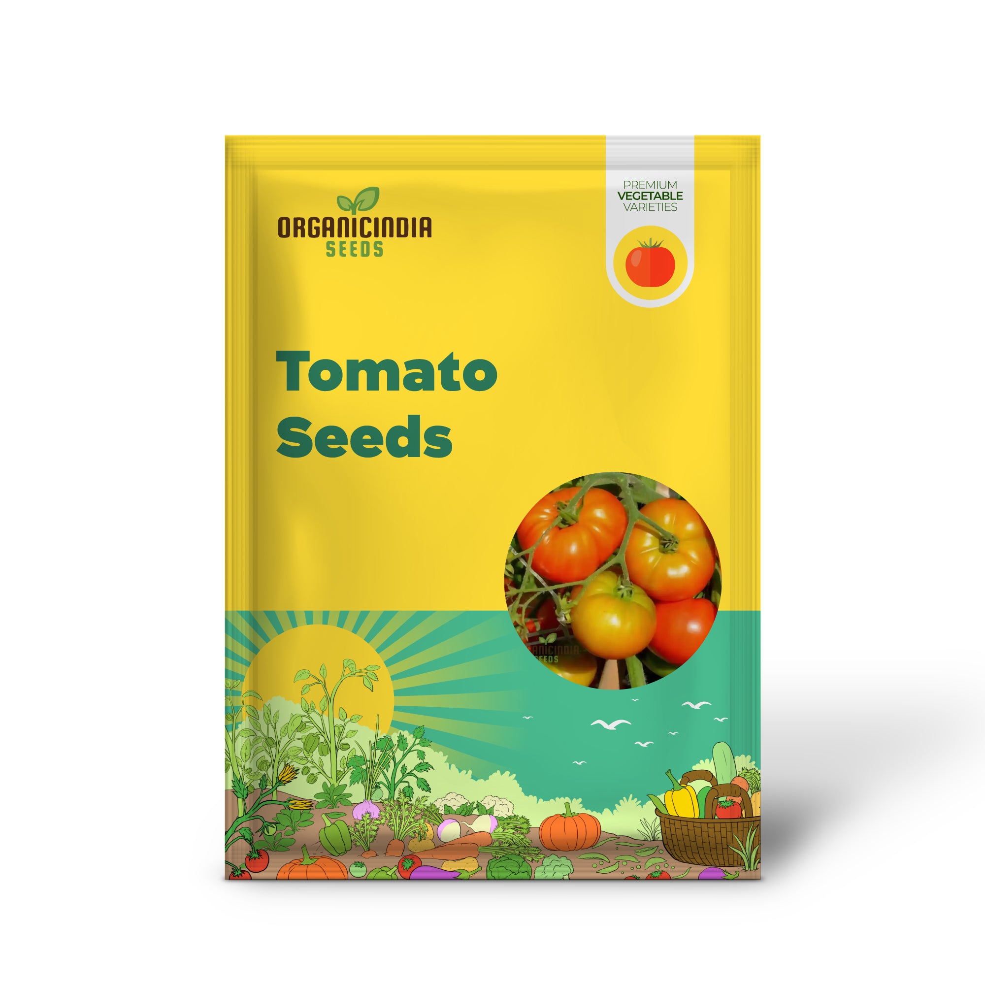 Heirloom Tomato Plants from Seeds, High-Yield Garden Variety