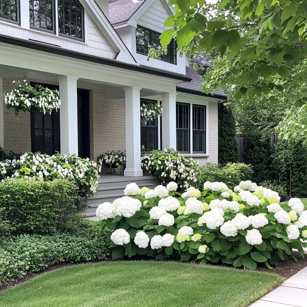Hydrangea arborescens Incrediball hardy flowering shrub