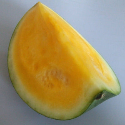 Semillas de sandía de pulpa amarilla y carmesí amarillo