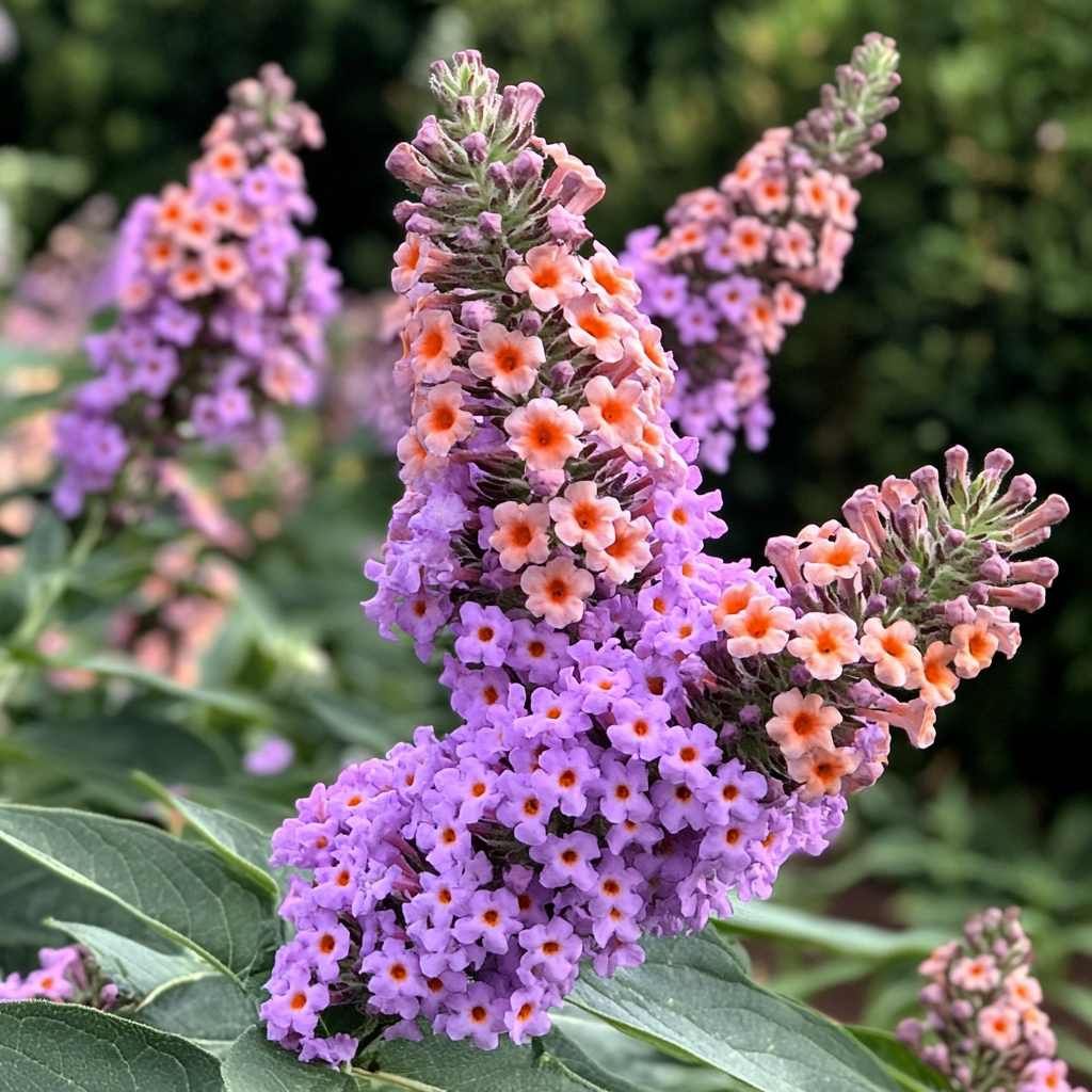 Lochinch Butterfly Bush Showing Silvery Green Foliage