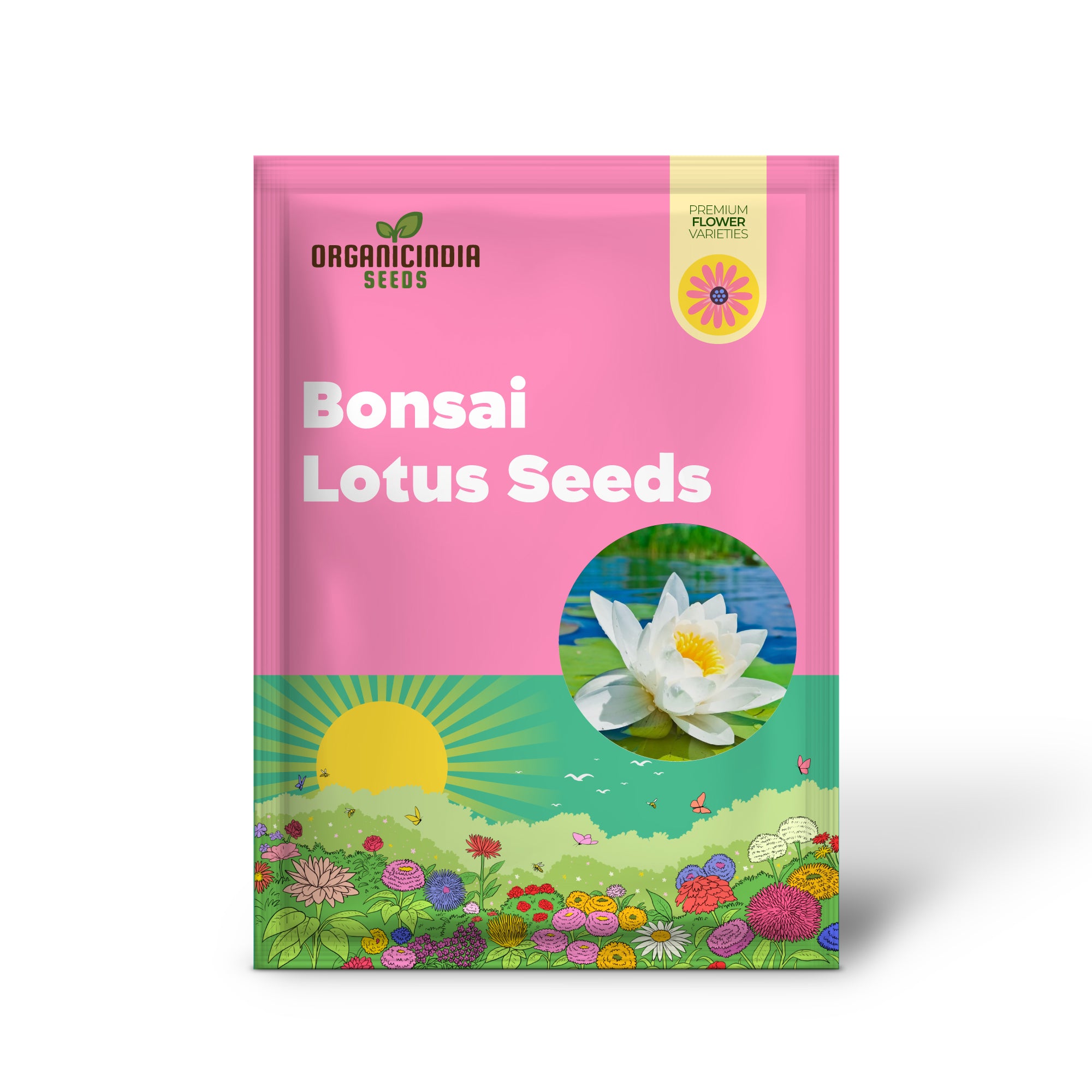 Miniature Lotus seeds for small ponds and containers