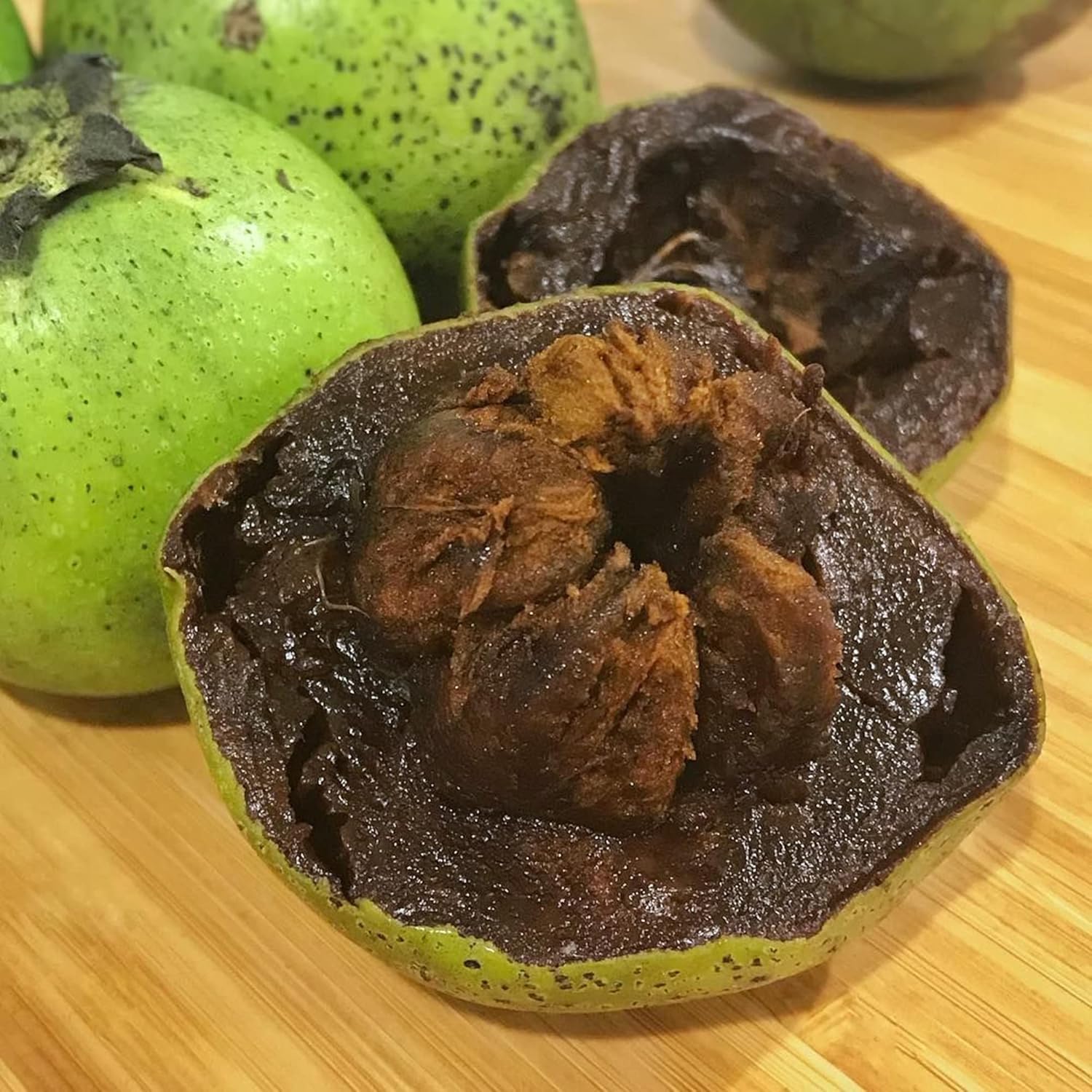 Non-GMO Black Sapote Seeds for Organic Gardening