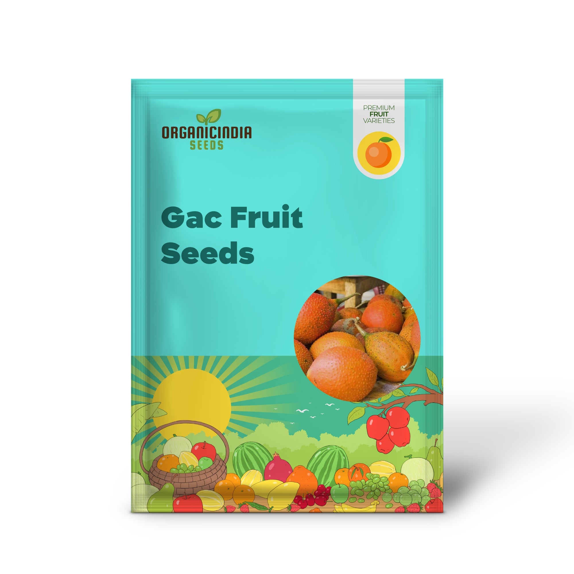 Non-GMO Gac Fruit seeds for growing tropical vines at home