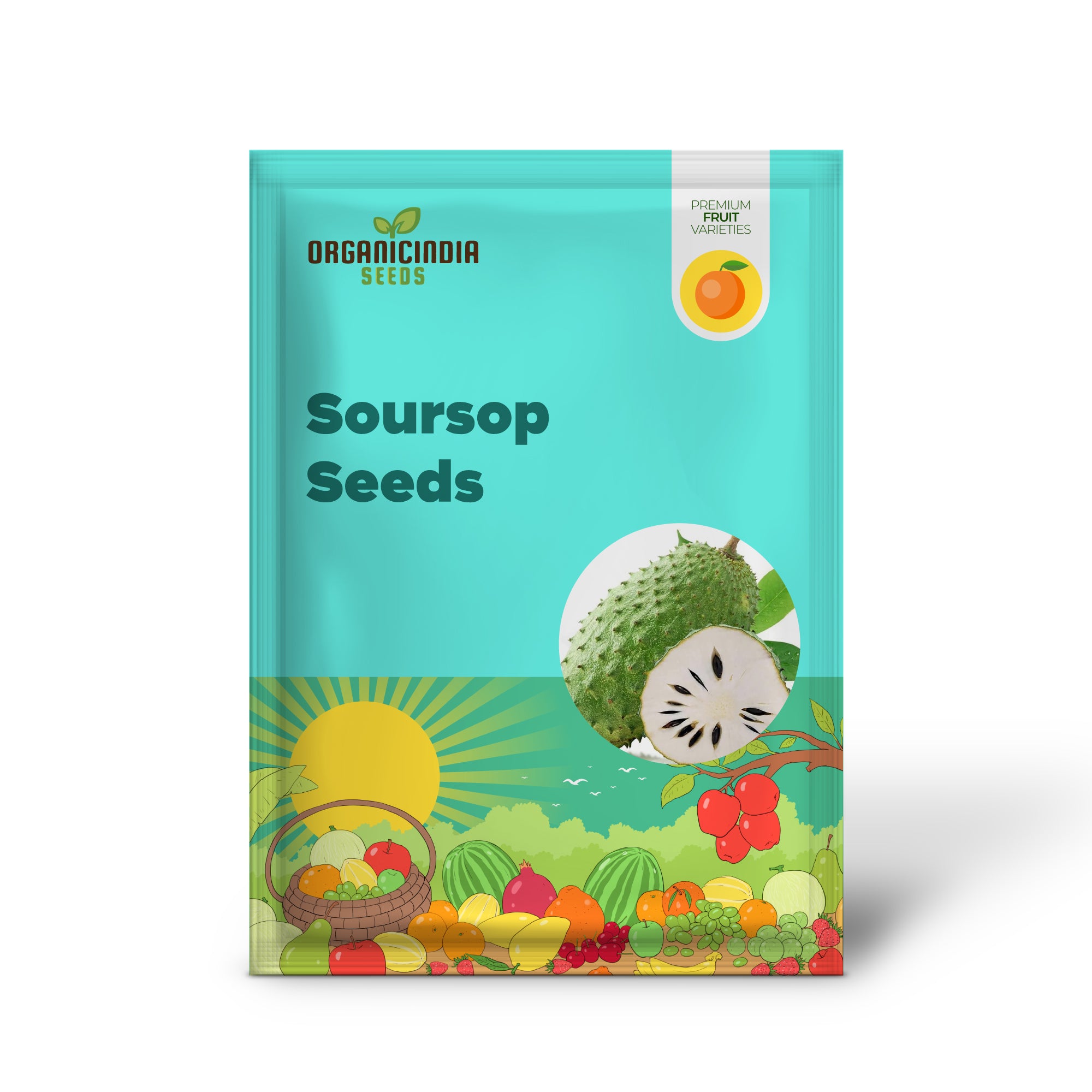 Non-GMO Giant Soursop seeds for home garden planting