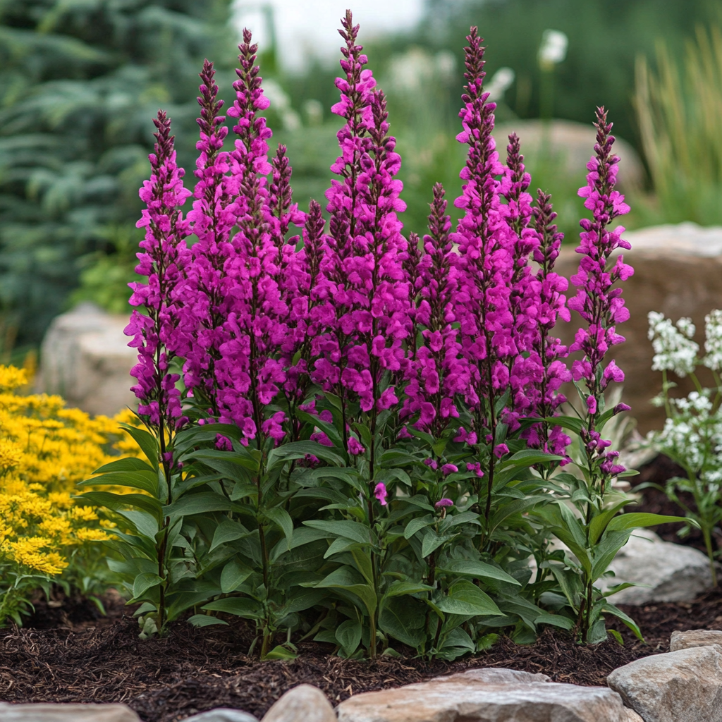 Non-GMO Magenta Purple Flower Seeds for Planting