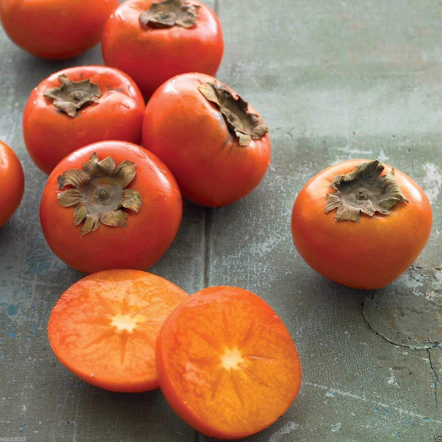 Non-GMO persimmon seeds ideal for home orchard planting