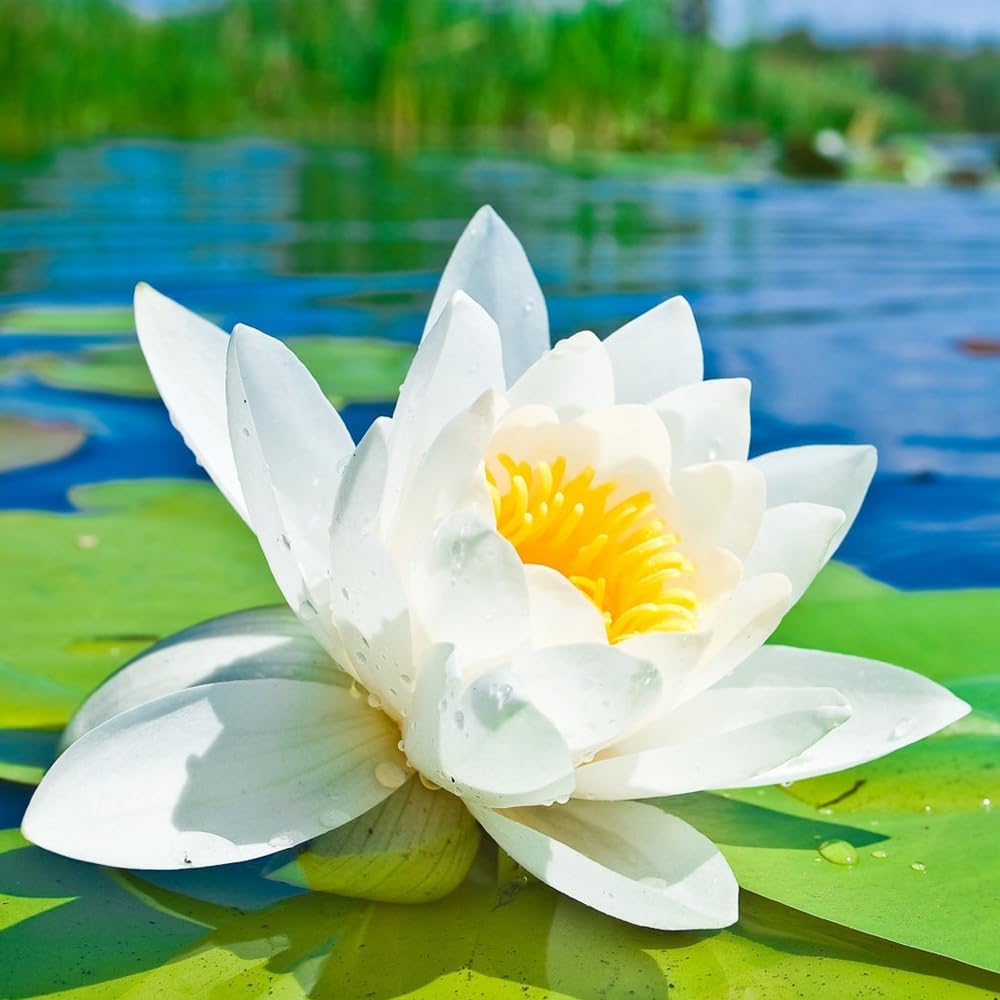 Open Mouth Bonsai Lotus seeds compact water lily blooms