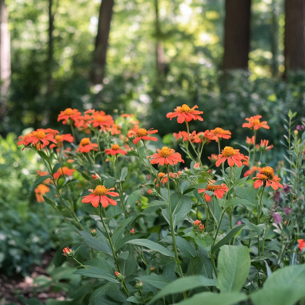 Orange Red Flowering Shrub Seeds for Woodland Gardens