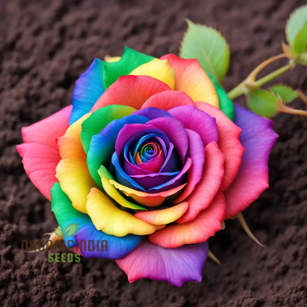 Rainbow rose flower seeds for planting