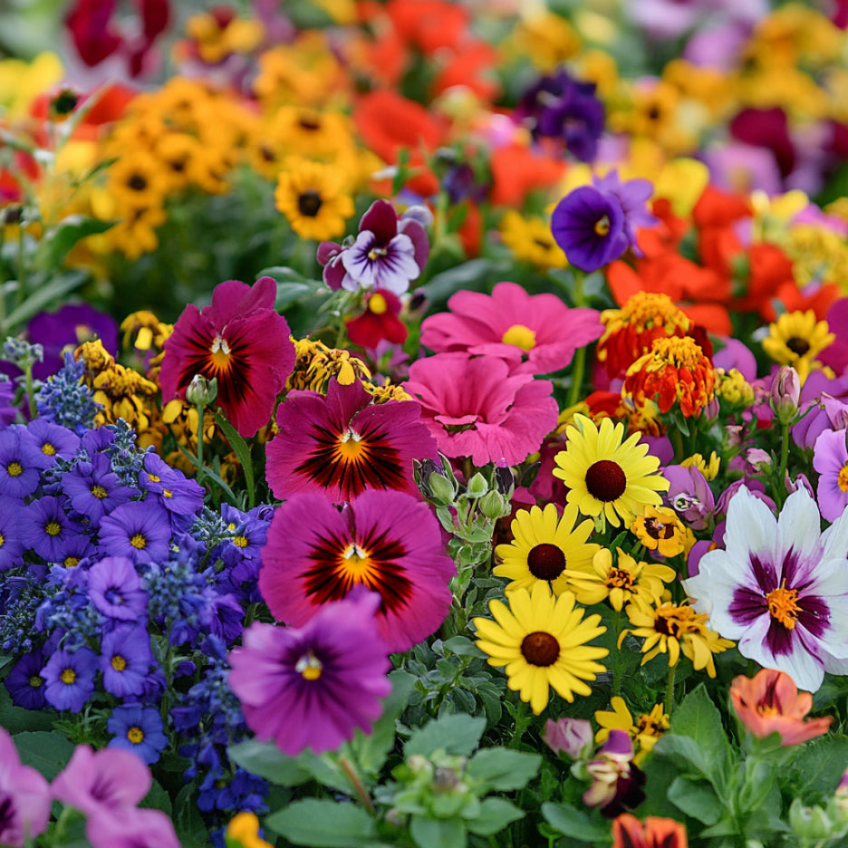 Semillas de Zinnia para Cortar y Volver a Crecer, Floración Continua para Color Duradero