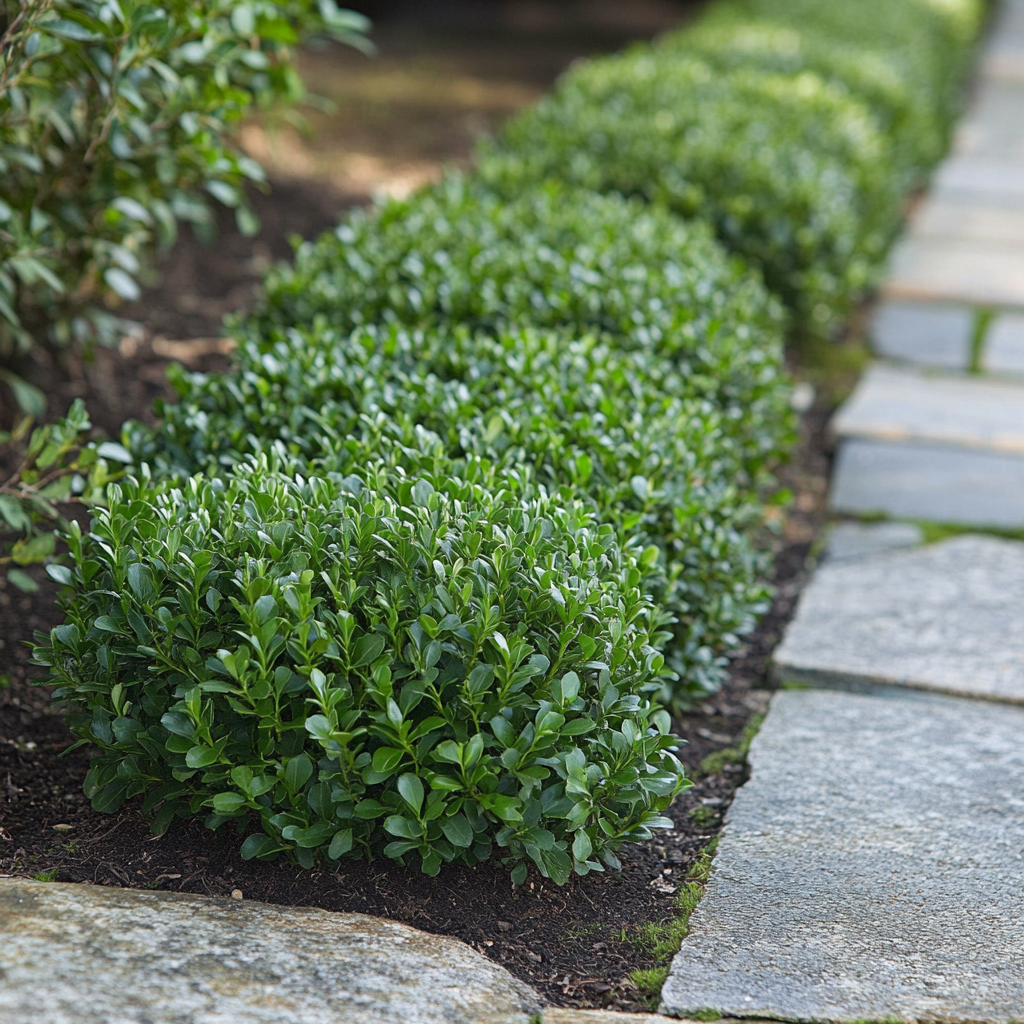 Morris Midget Boj – Arbusto perenne pequeño para bordes y delimitaciones
