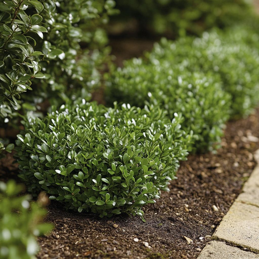 Morris Midget Boj – Arbusto perenne pequeño para bordes y delimitaciones
