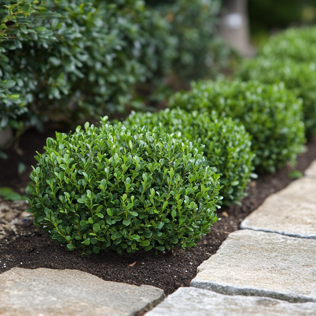 Morris Midget Boj – Arbusto perenne pequeño para bordes y delimitaciones