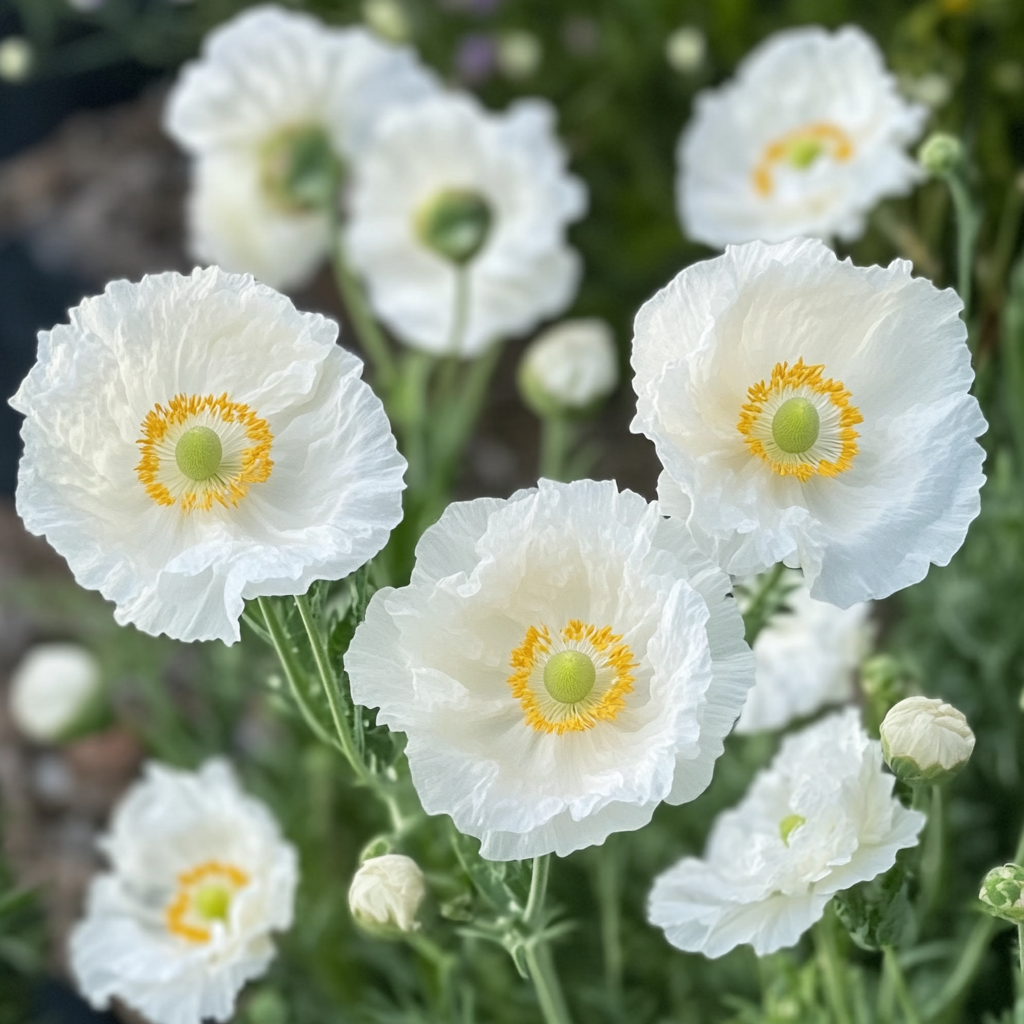 Semillas de Flor Romneya Coulteri para Plantar, Cultivar Impresionantes Amapolas Blancas para Tu Jardín