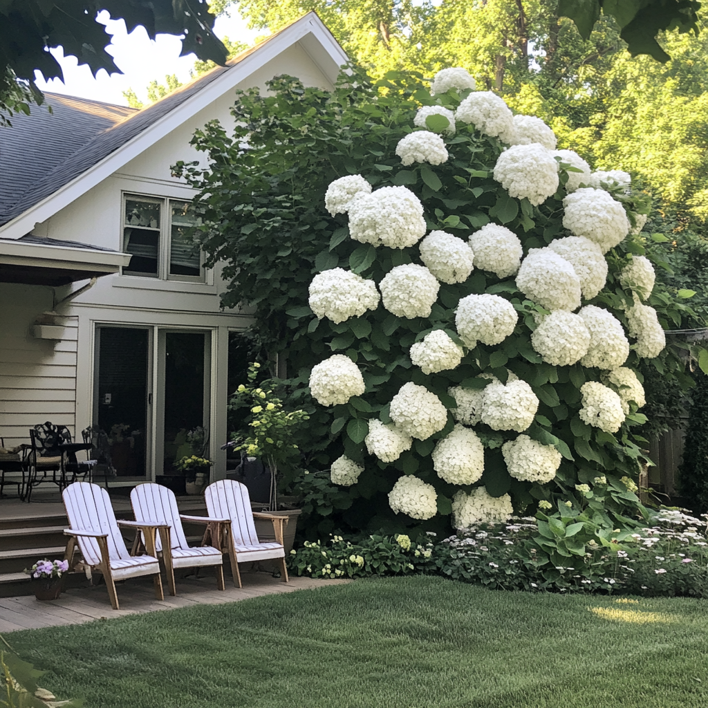 Incrediball Hortensia – Massives Fleurs Blanches, Arbuste Robuste et Fiable