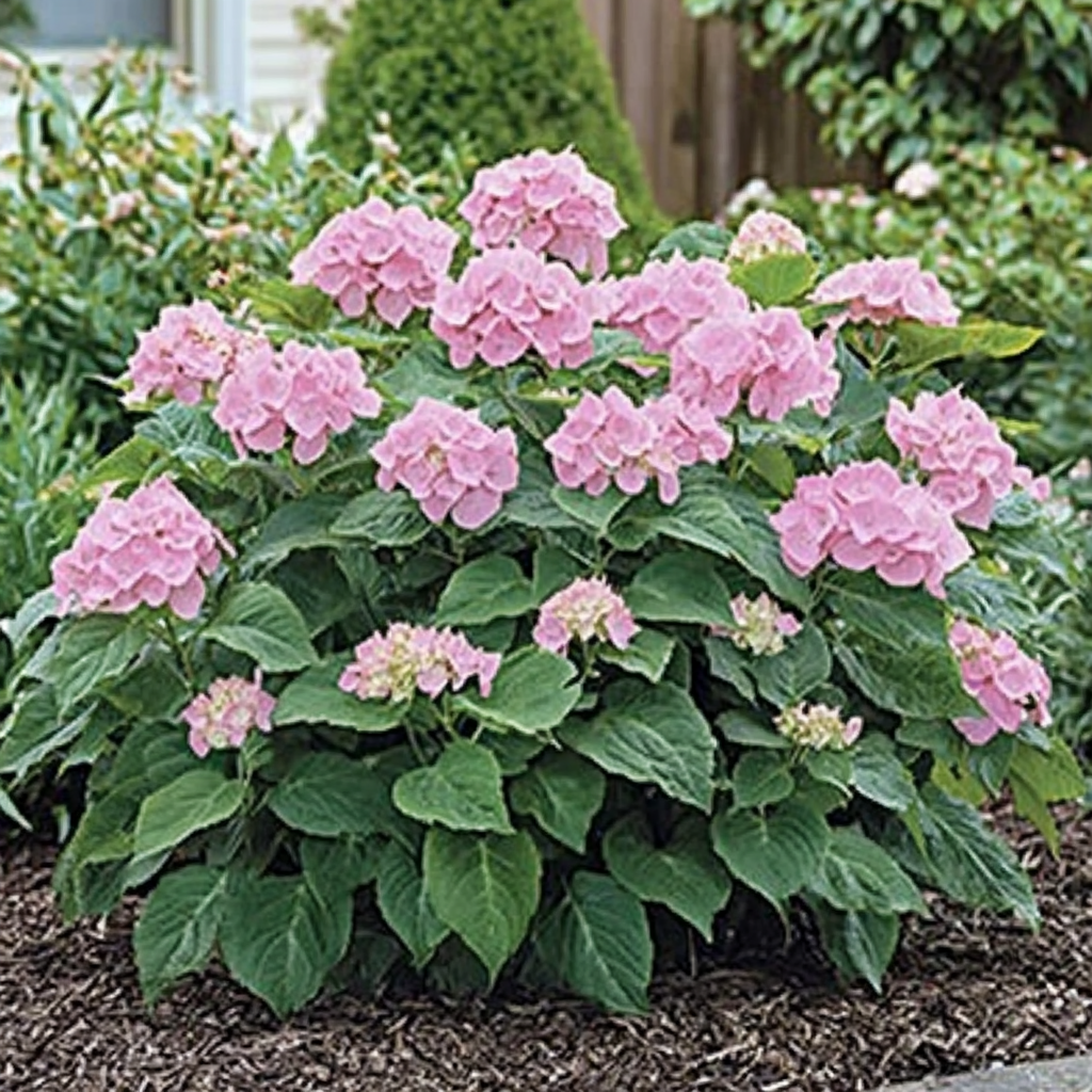 Invincibelle Spirit Hortensia – Superbes fleurs roses, rustique et refleurit toute la saison