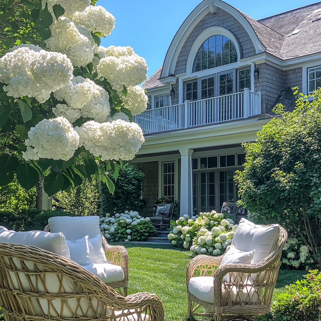 Hortensia PeeGee – Élégantes fleurs blanches en panicule pour des paysages époustouflants