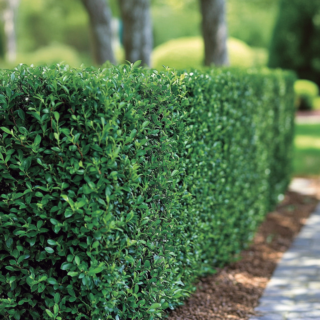 Dee Runk boj – elegante árbol perenne erguido para espacios estrechos y setos