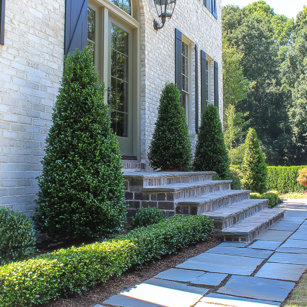 Dee Runk boj – elegante árbol perenne erguido para espacios estrechos y setos