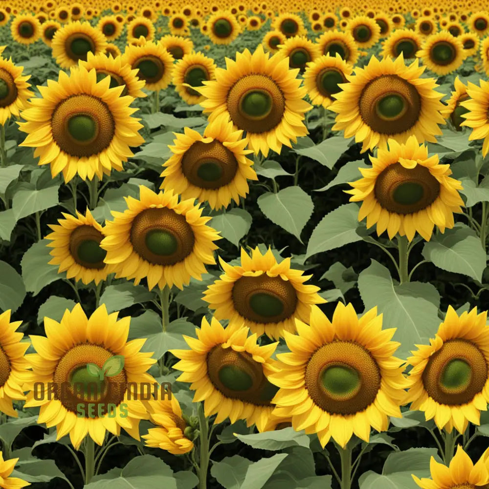 Tall Sunflower Seeds for Garden Planting with Bright Yellow Blooms