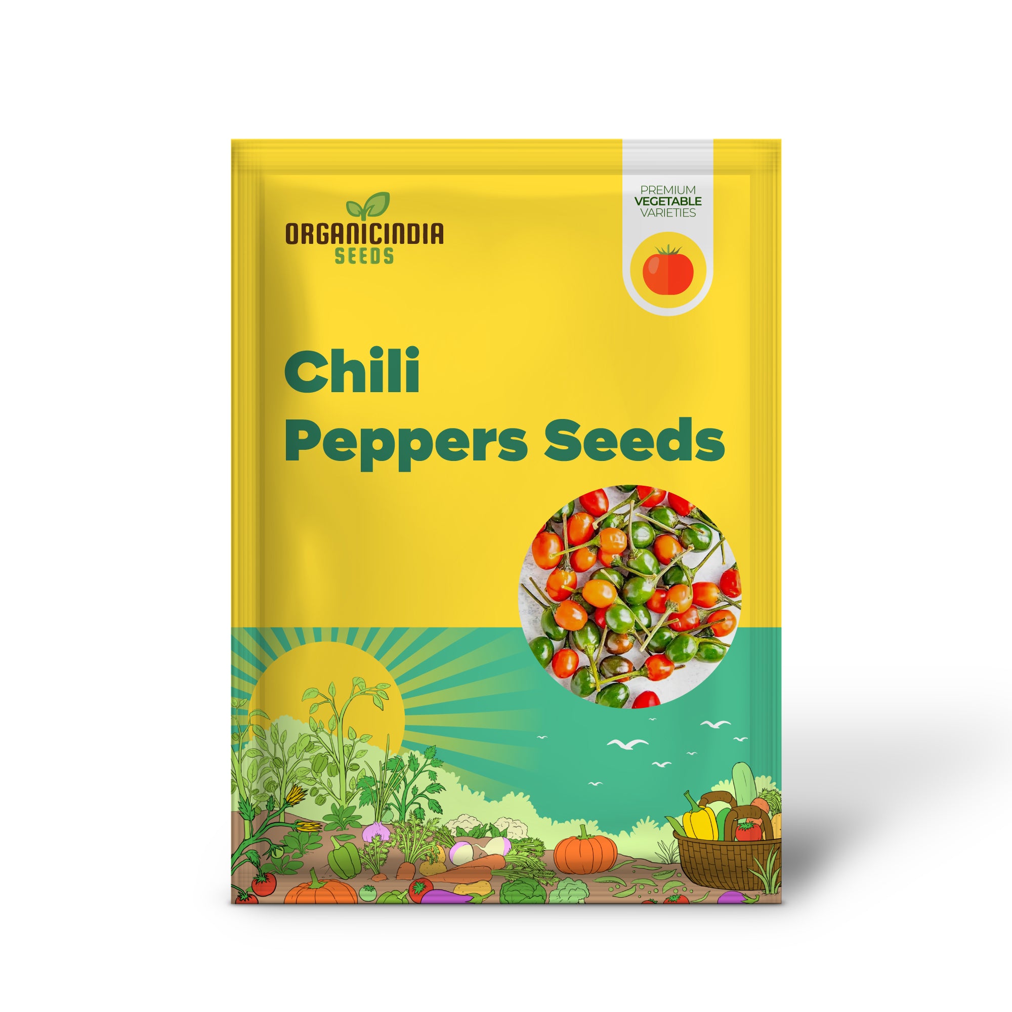Thai Bird's Eye Chili Pepper Seedling, Easy-to-Grow Hot Pepper Seeds