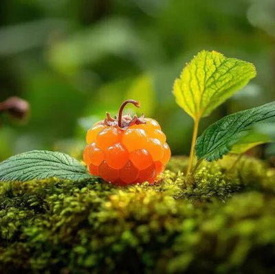 Delicious Journey with Cloudberry Fruit: A Rare Arctic Treasure for Your Garden