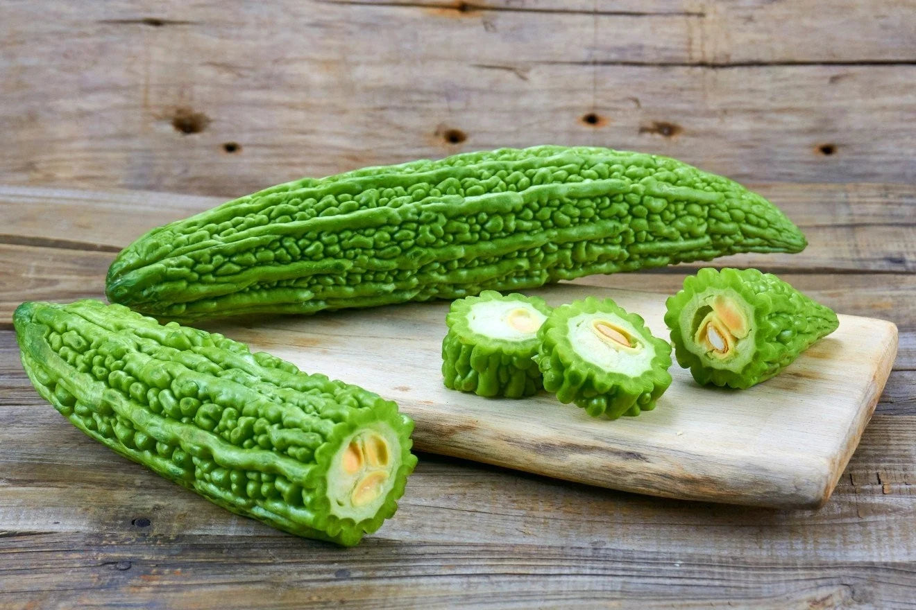 Chinese Bitter Gourd Seeds, Heirloom Bitter Melon, High-Yield & Easy to Grow