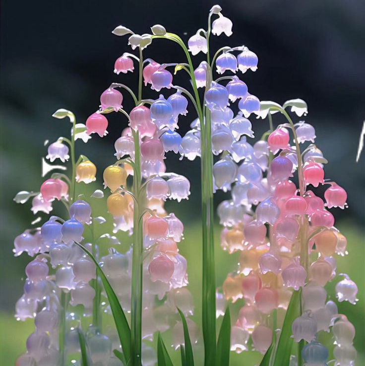 "Bag Bell Orchid Flower Seeds, Planting - 100 pcs" - Flower seeds