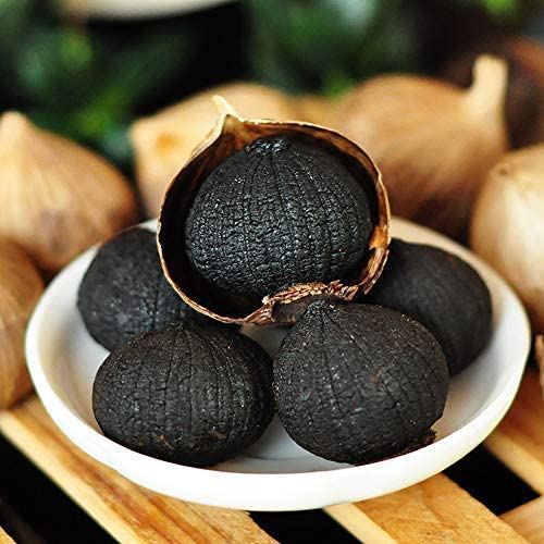 100 graines d'ail noir | Graines de légumes biologiques | Parfaites pour le jardinage à domicile | Faciles à cultiver et à récolter | Idéales pour la plantation dans votre jardin