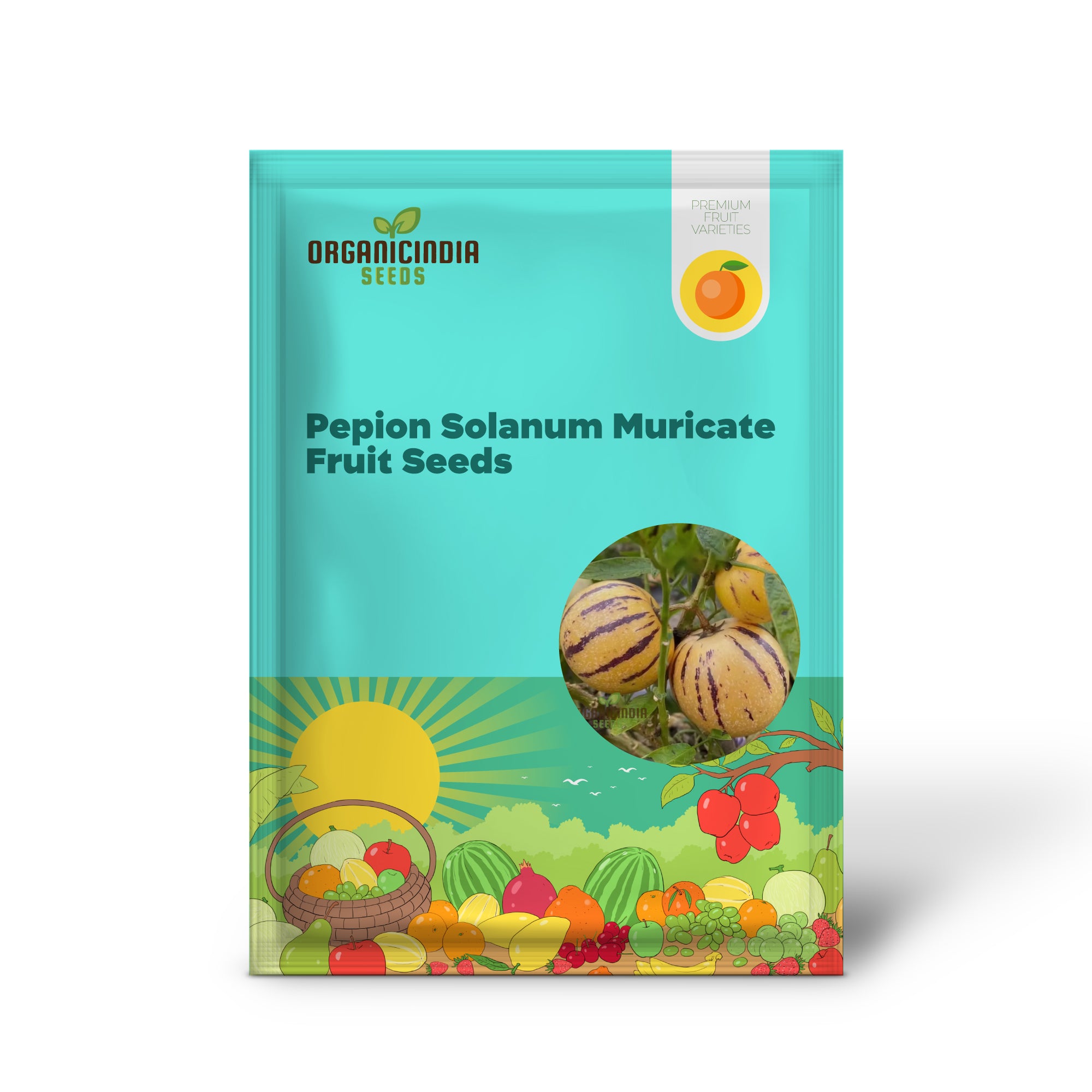 Pepion Solanum Muricate, frische Obstsamen, Melonenbaum-Pepion-Samen zum Anpflanzen