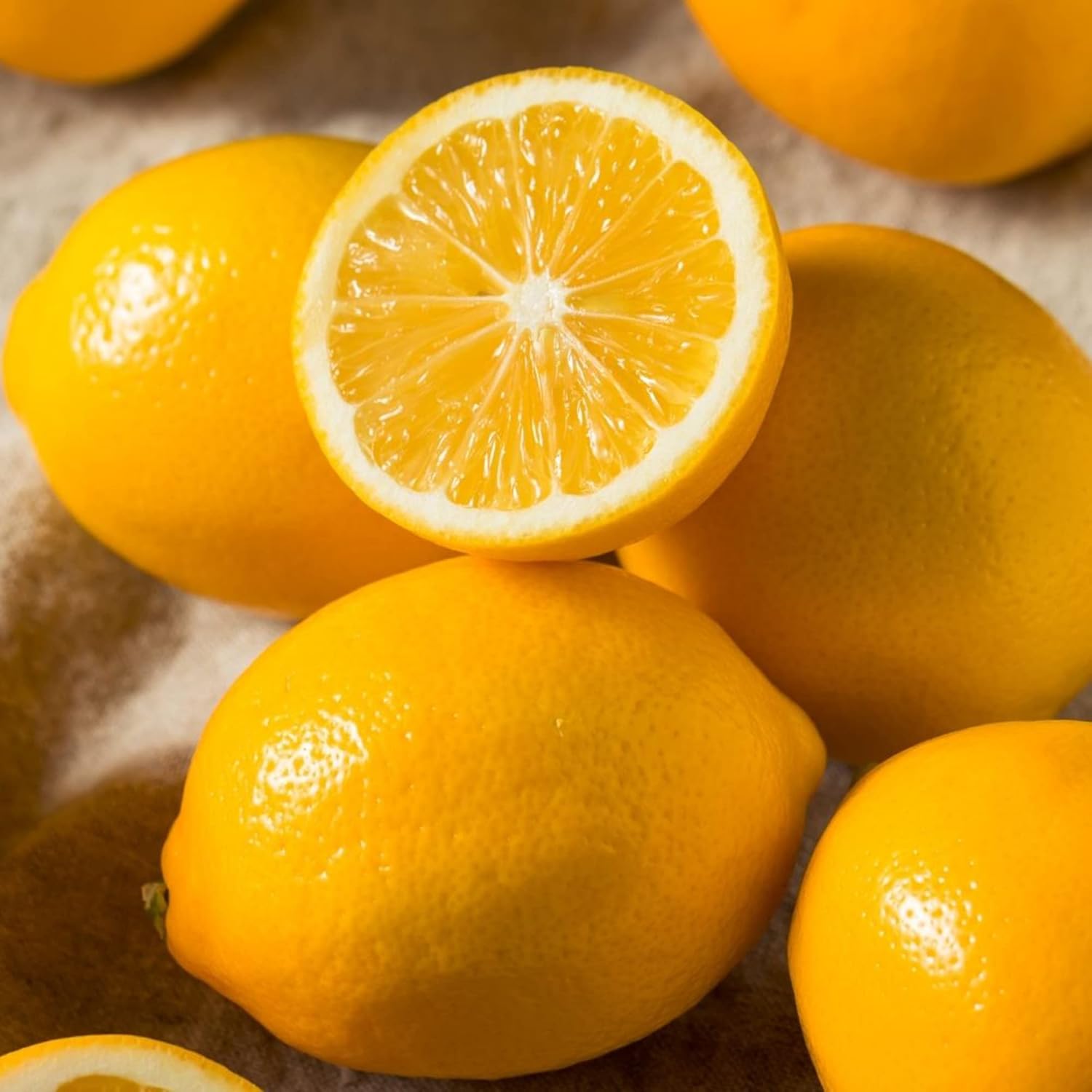 Meyer Lemon Seeds Edible Skin Juicy Slightly Sweeter Pulp Cooking  Baking Fragrant Flowers Ornamental Garden Beds Outdoor Fruit Seeds