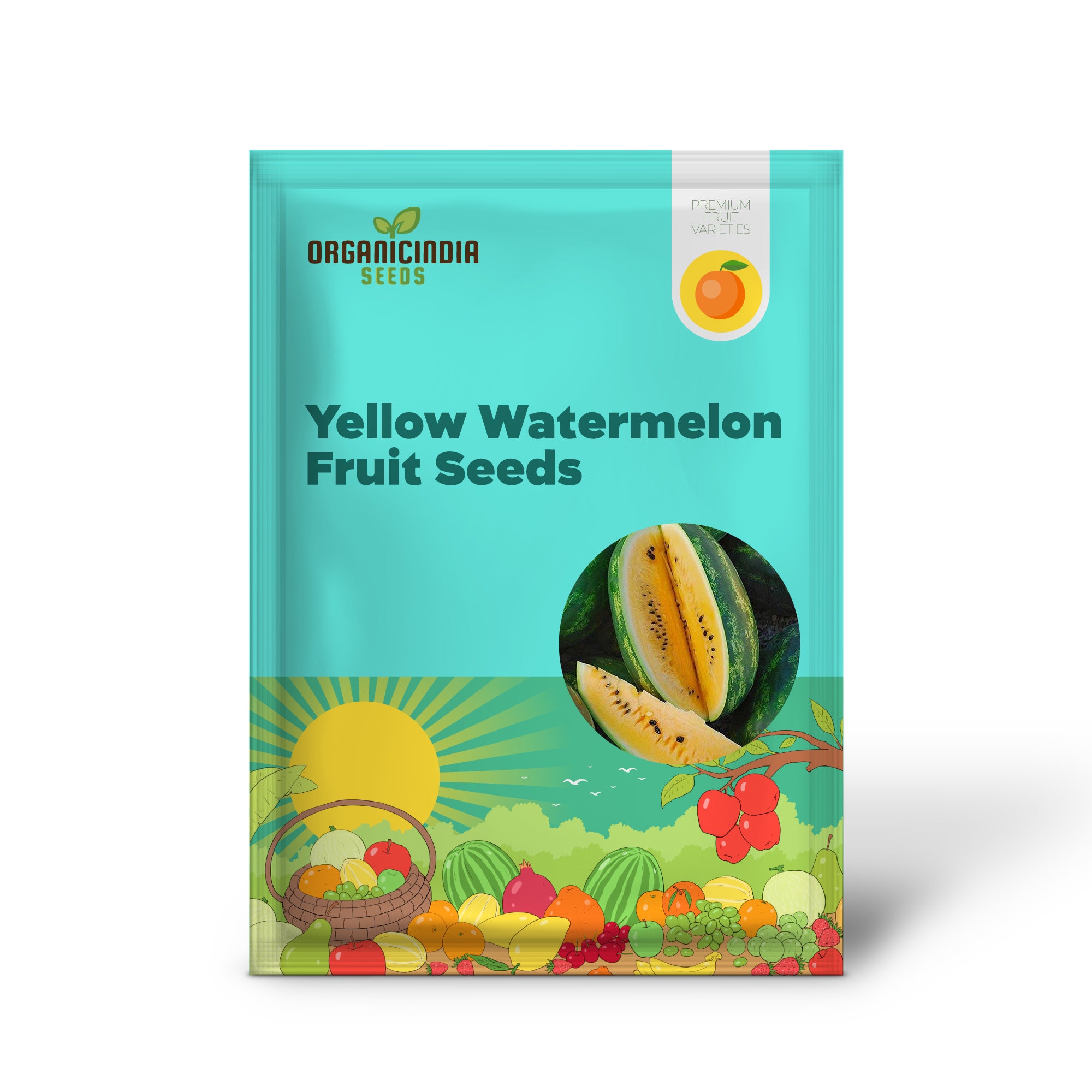 Yellow Watermelon Fruit Seeds for Expert Gardening